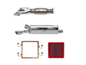 Fabspeed STREET Sport Exhaust Performance Package, Single Outlet. Porsche 911 Carrera 3.2 (1984-1989) - 93011104300, 93011104301, 93011104303 - FS.POR.911.SC, FS.POR.911.MAXS, FB286/08, FS.POR.911.ABX32